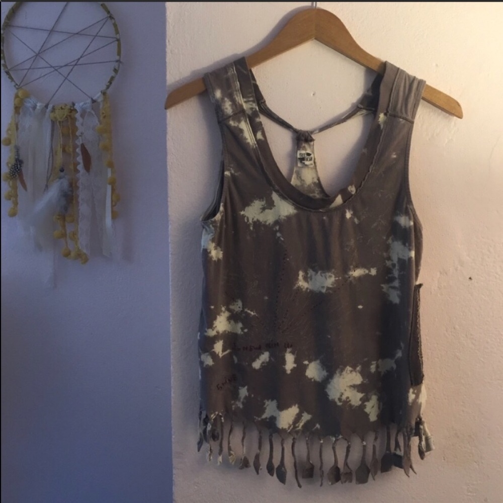 Free People Fringe Top